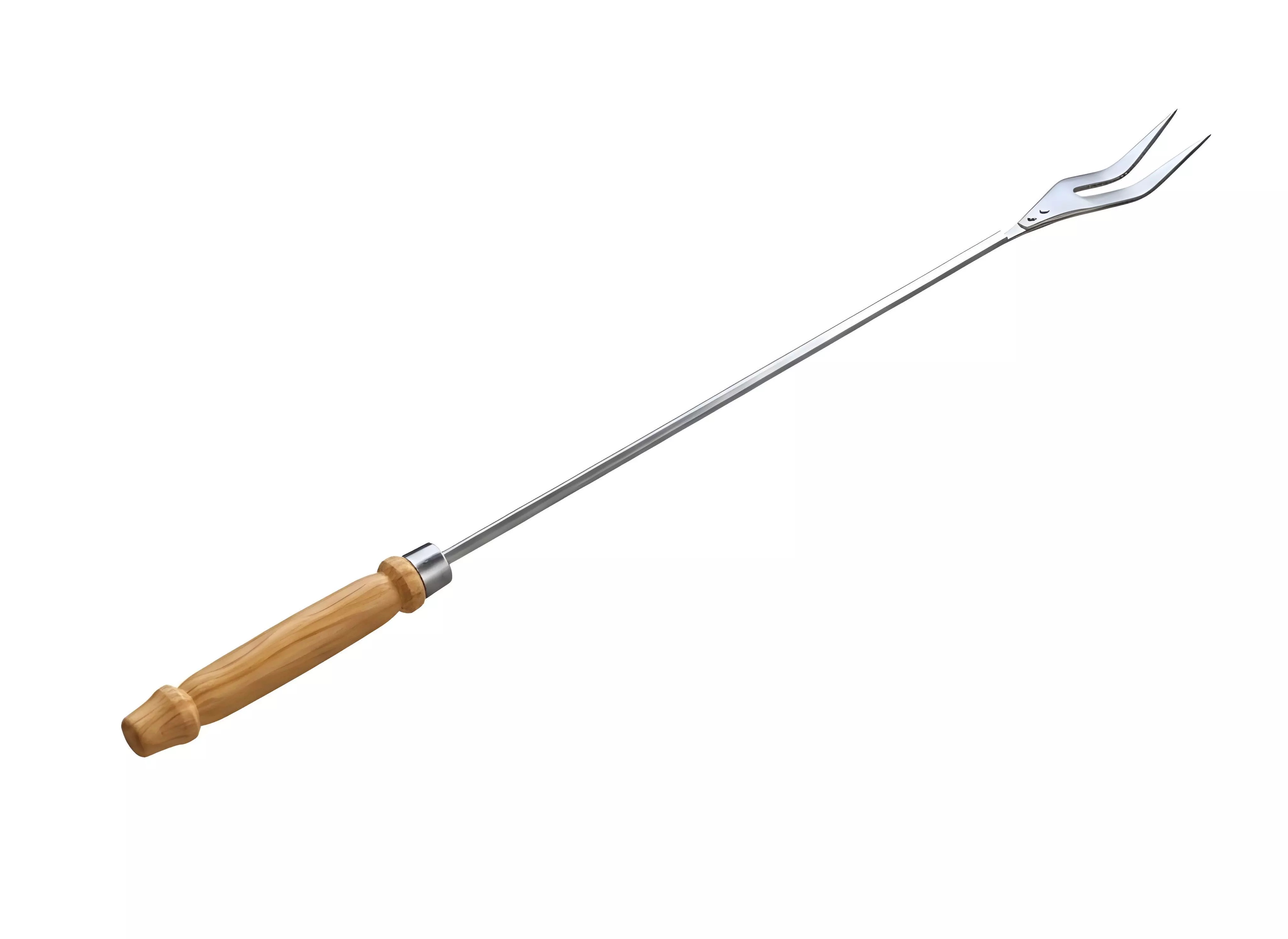Barbecue Fork 3D Model Low-poly 3D model