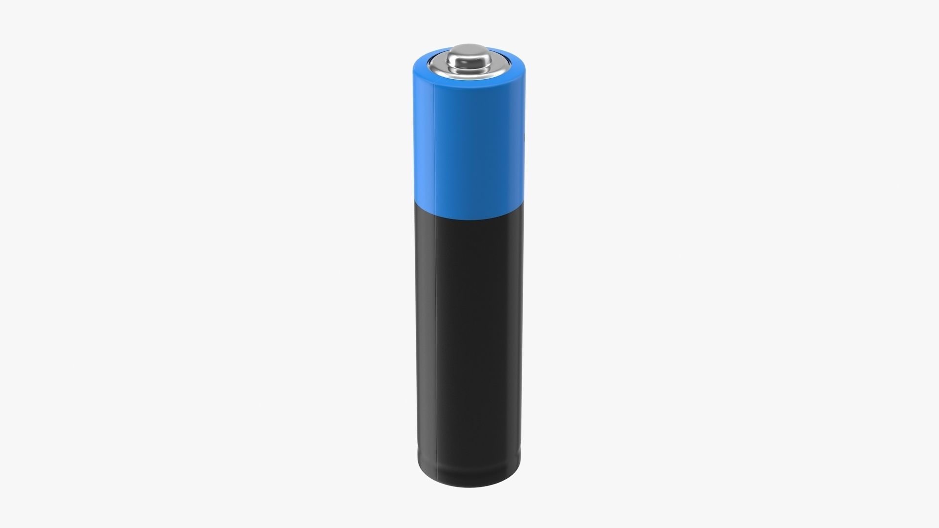 Battery AAA Low-poly 3D model_5