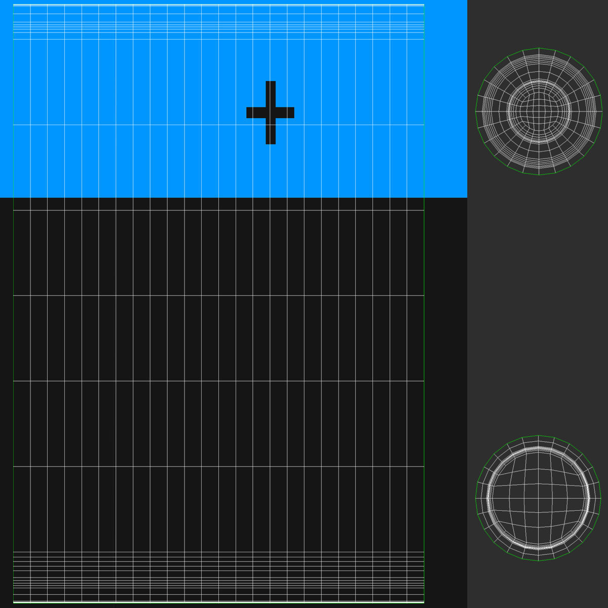 Battery AAA Low-poly 3D model_15