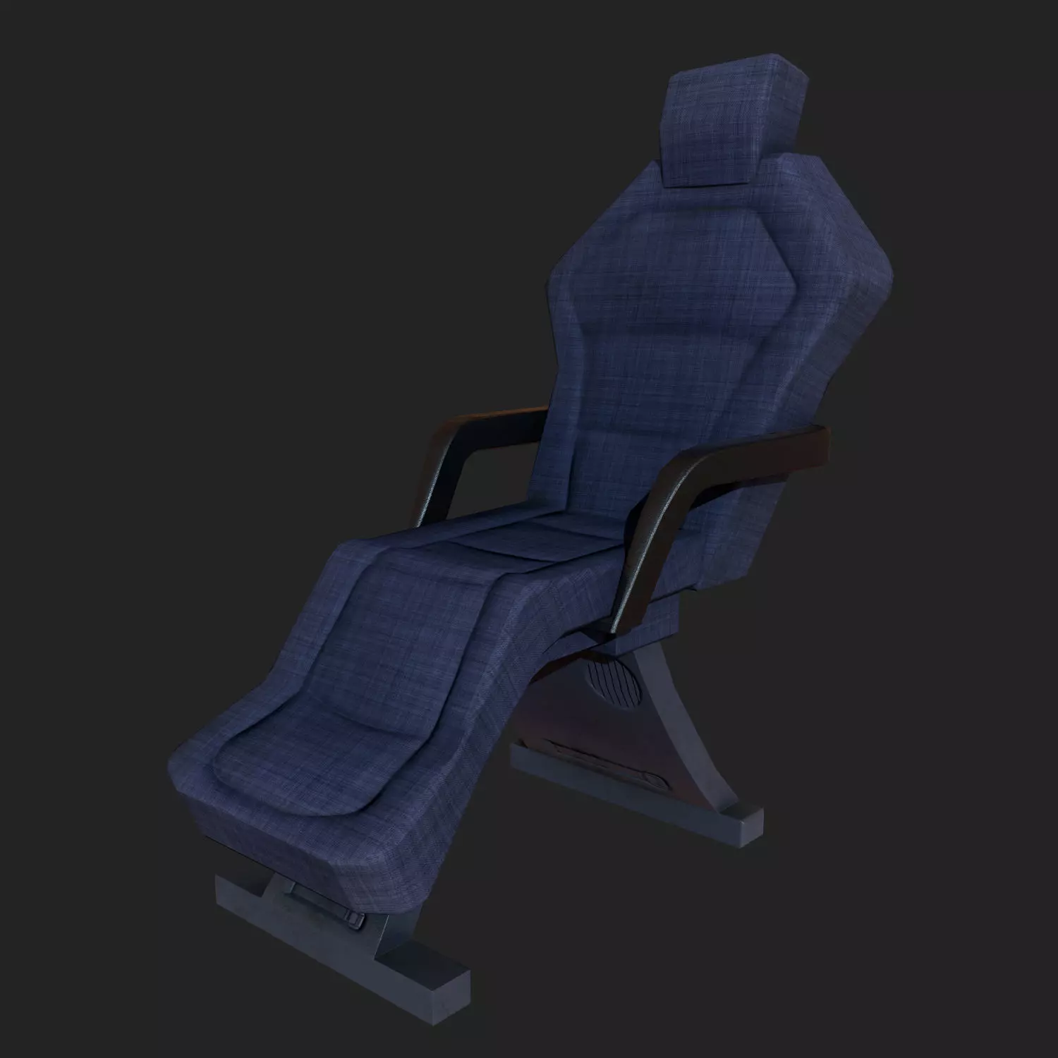 Tatoo Shop VR Chair Free low-poly 3D model_0