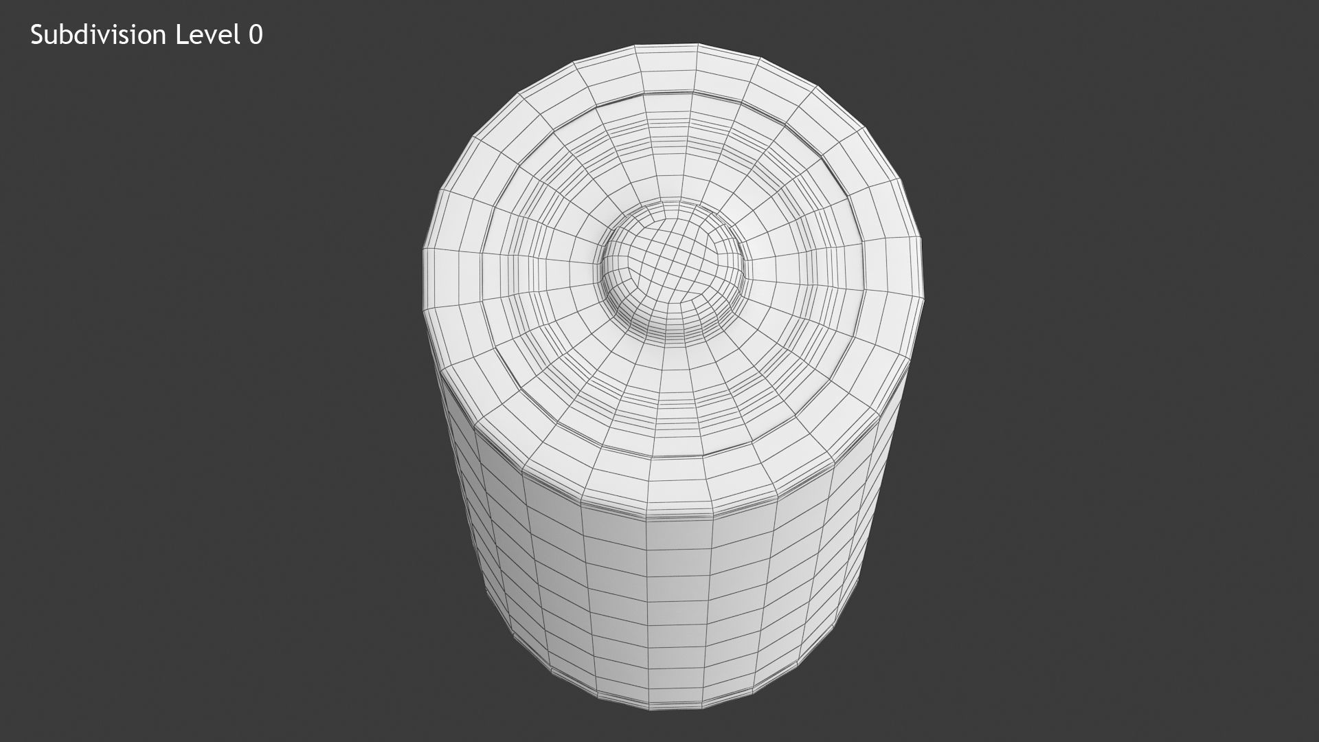 Battery C Low-poly 3D model_13