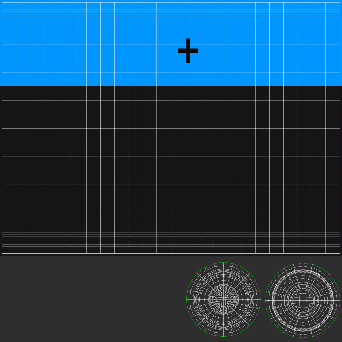 Battery C Low-poly 3D model_15