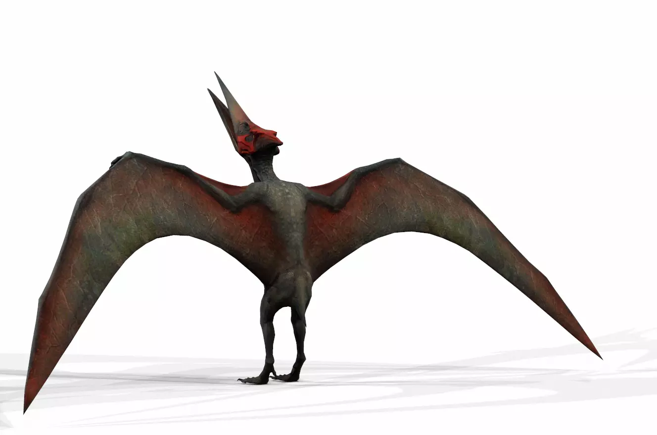 Dinosaur 111 Low-poly 3D model_0