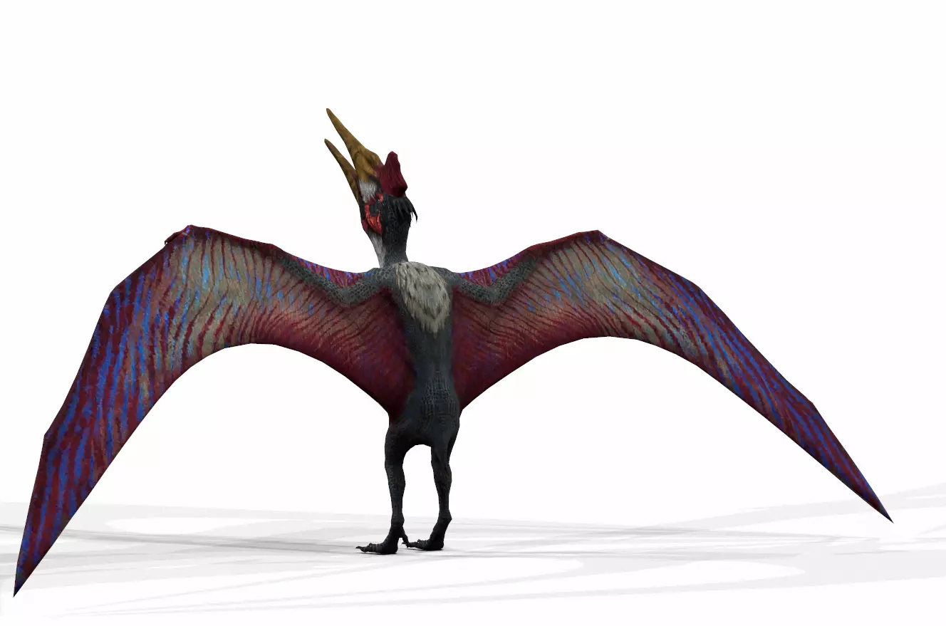 Dinosaur 112 Low-poly 3D model_0