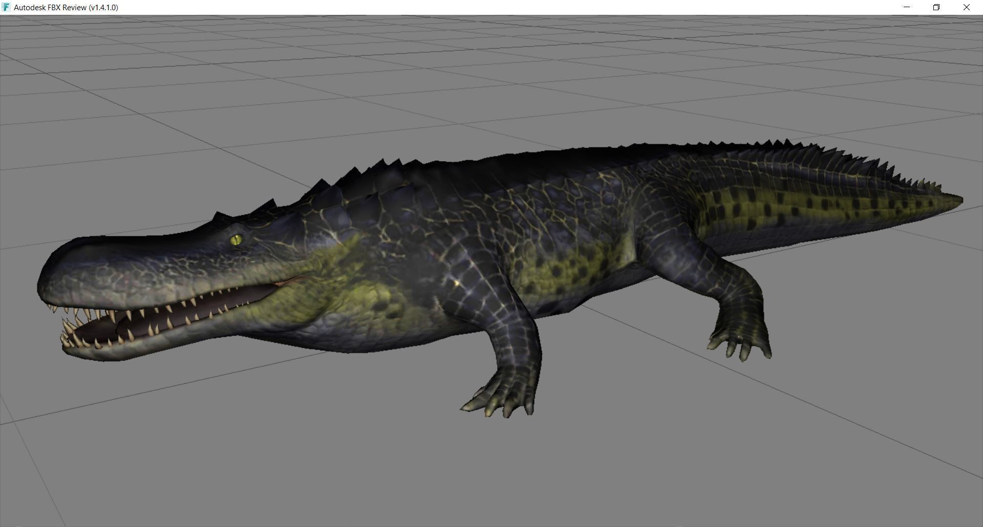 Dinosaur 115 Low-poly 3D model_2