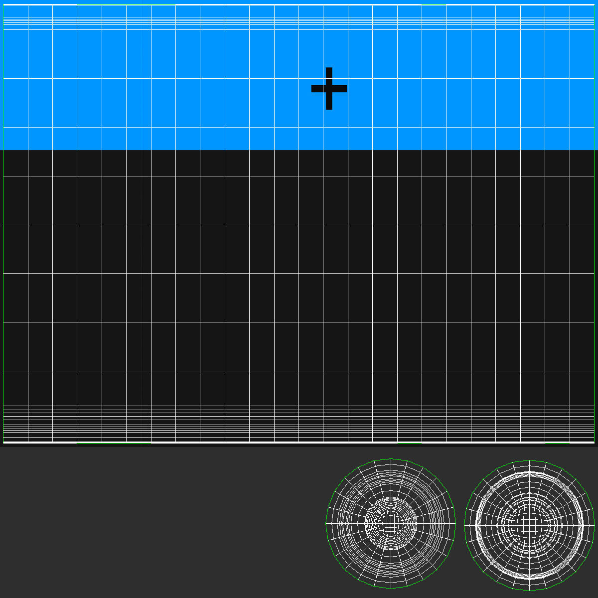 Battery D Low-poly 3D model_15