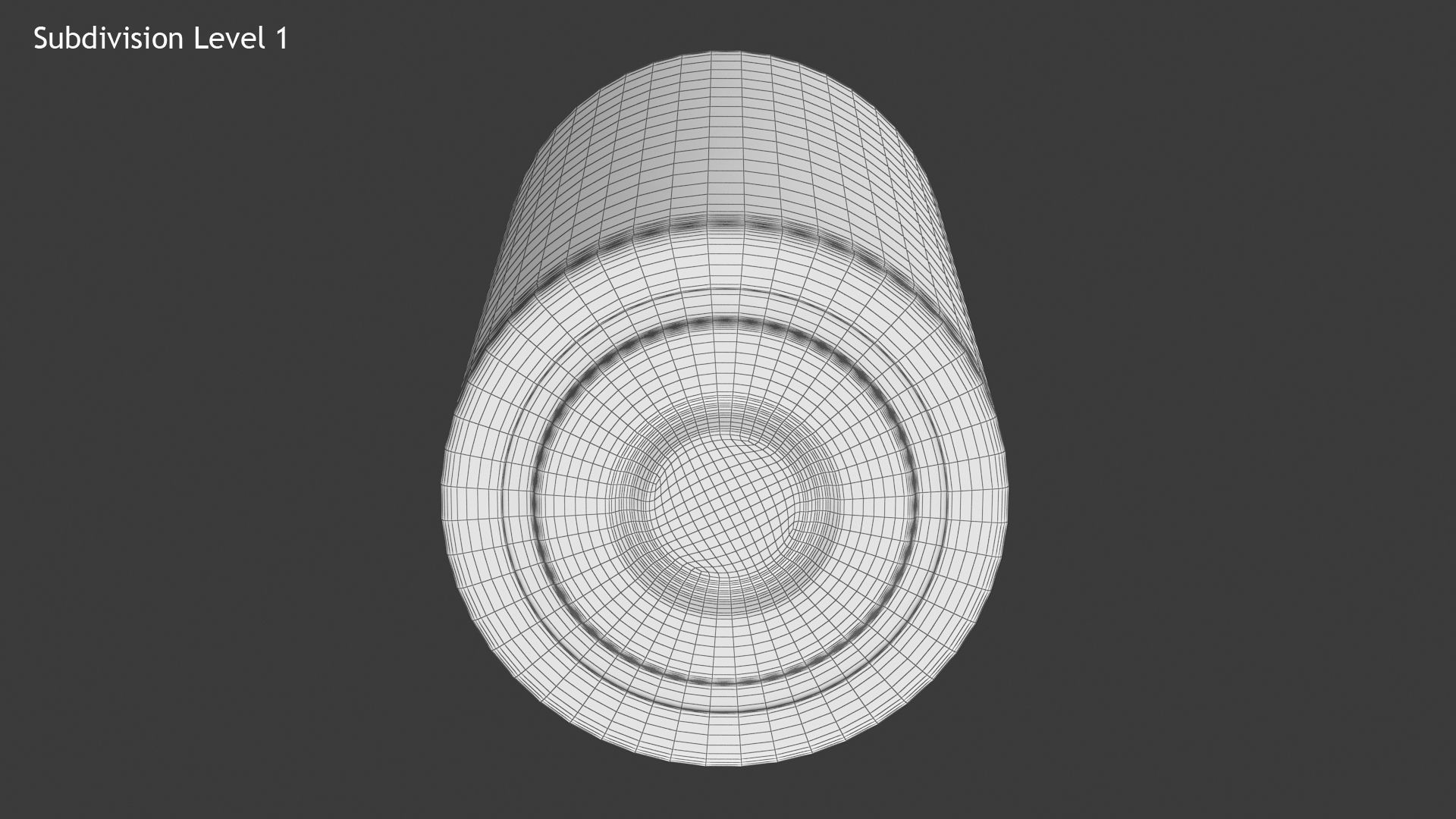 Battery D Low-poly 3D model_12