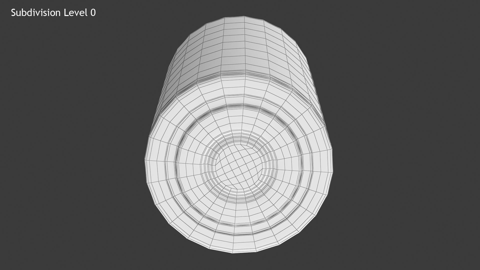 Battery D Low-poly 3D model_11