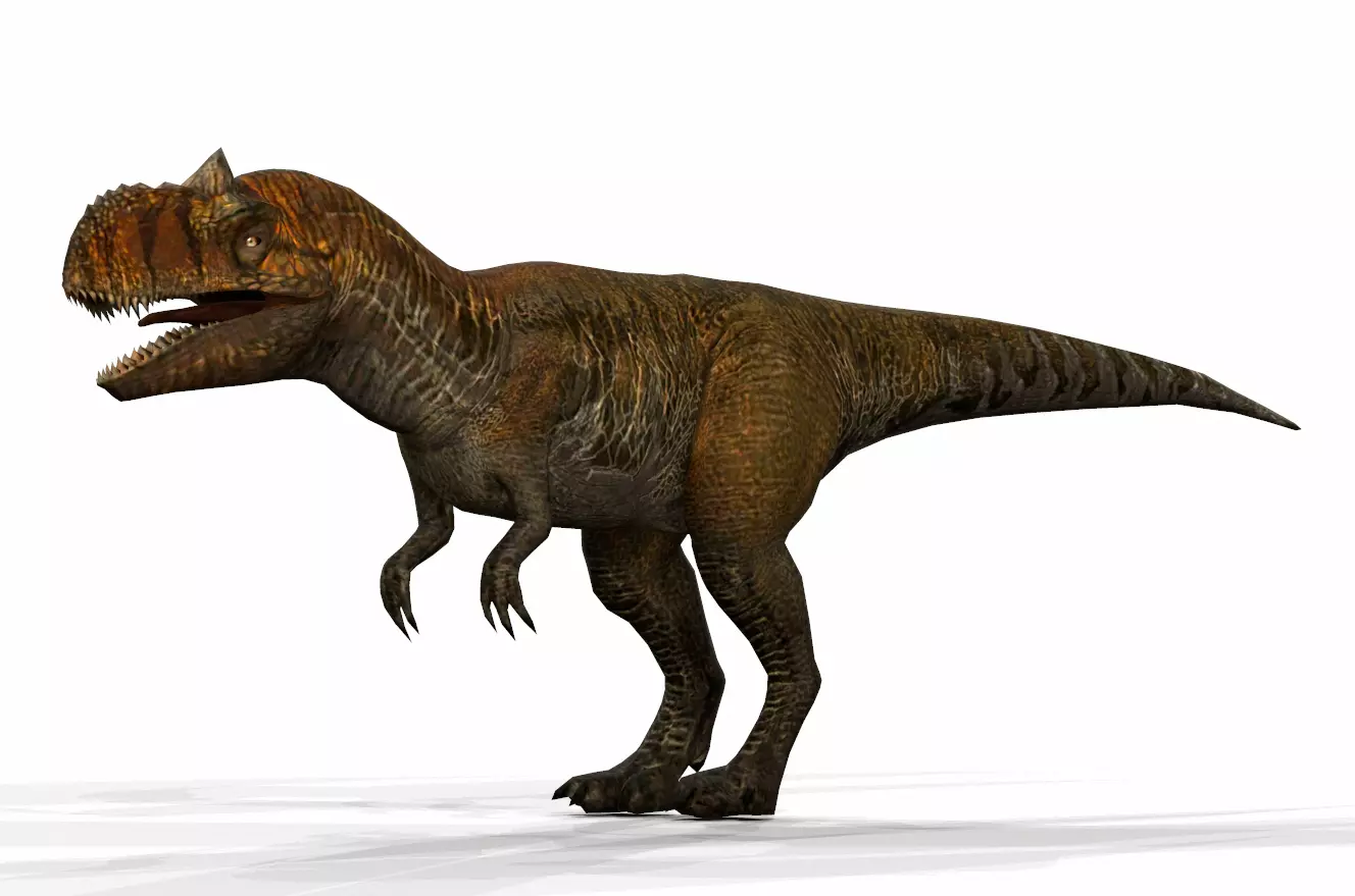 Dinosaur 123 Low-poly 3D model_0