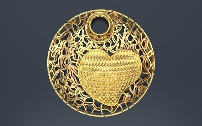 Women pendant-earrings-necklaces jewelry 3D print model