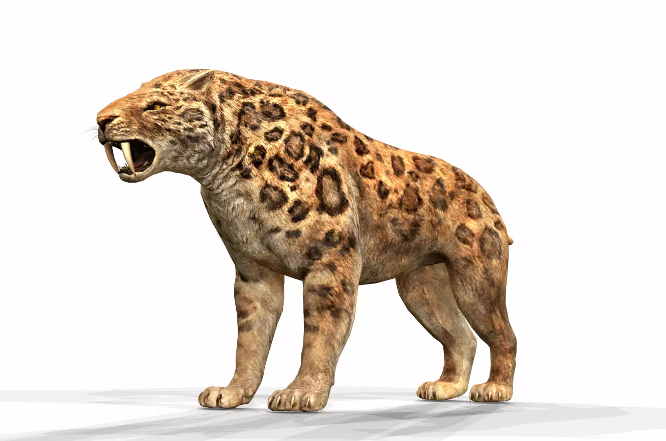 Dinosaur 133 Low-poly 3D model_0