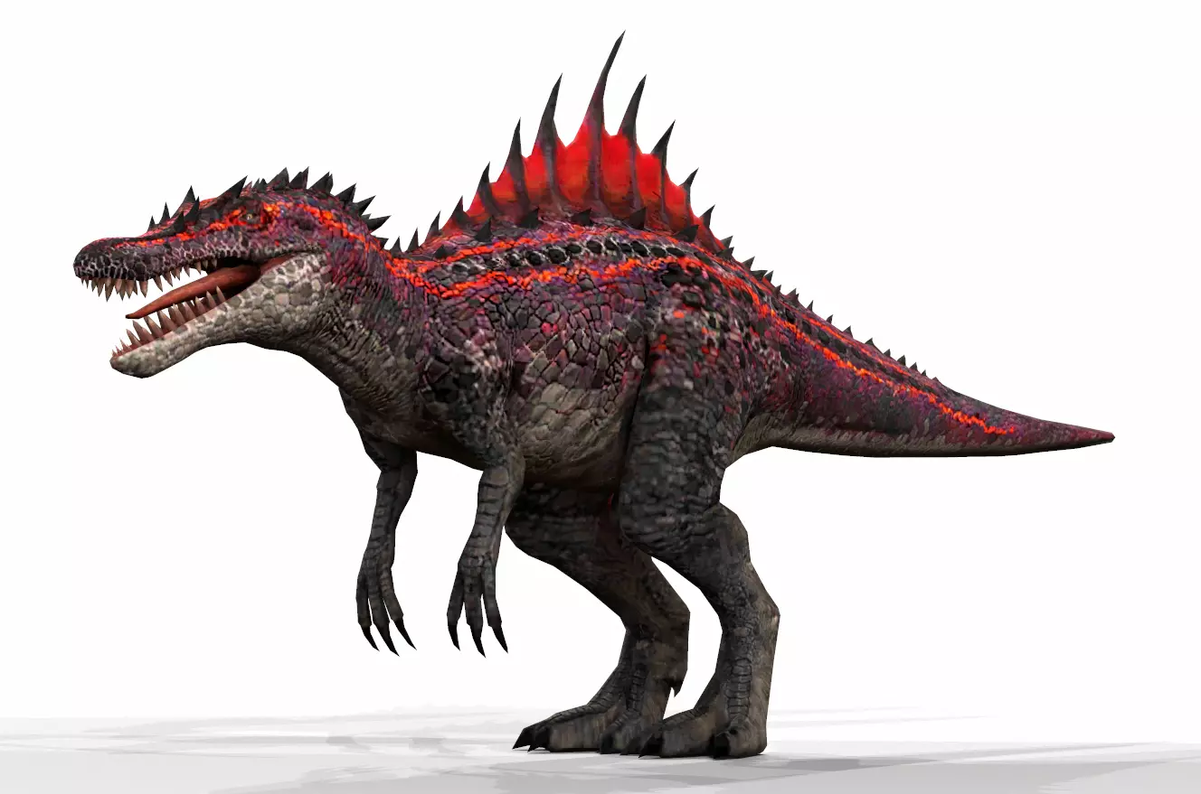 Dinosaur 134 Low-poly 3D model_0