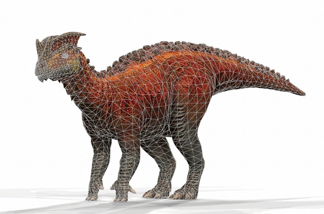 Dinosaur 148 Low-poly 3D model_1