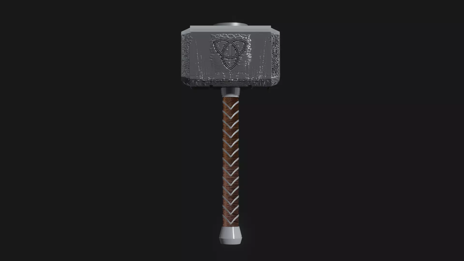 Mjolnir thor hammer 3D model
