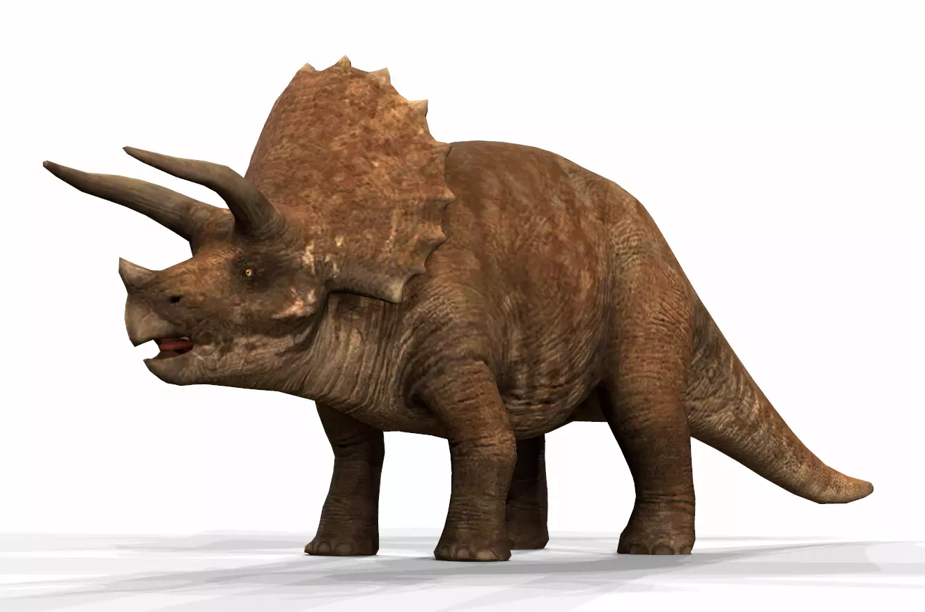 Dinosaur 151 Low-poly 3D model_0