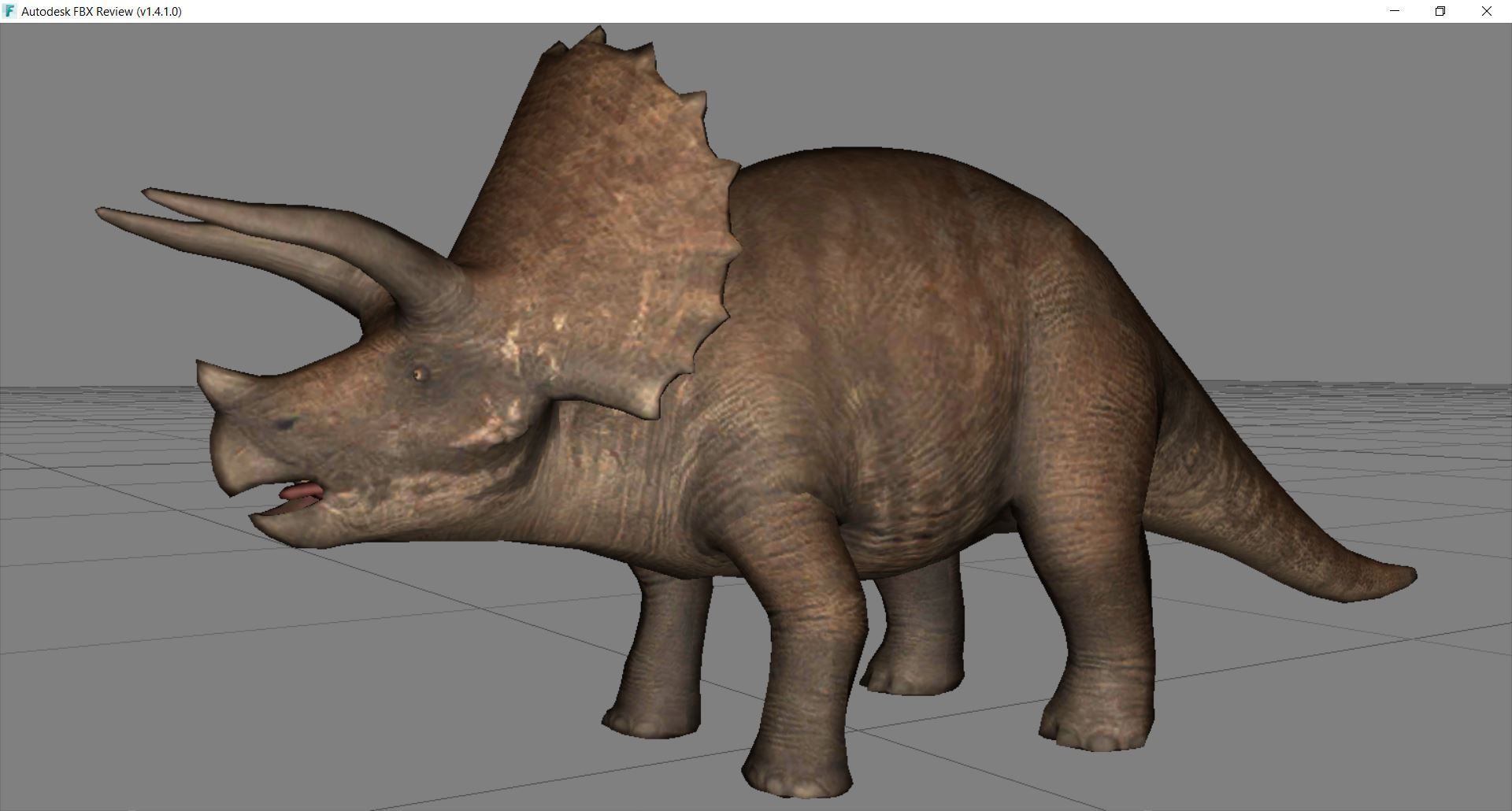 Dinosaur 151 Low-poly 3D model_2