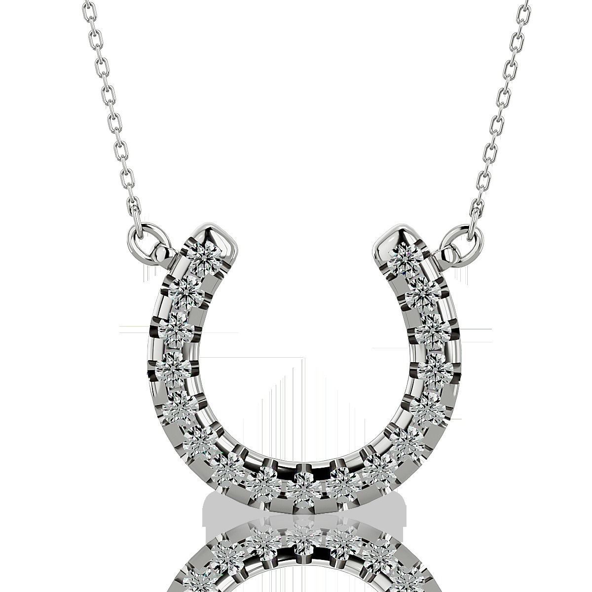 Horse Shoe Pendant-104 3D print model_4