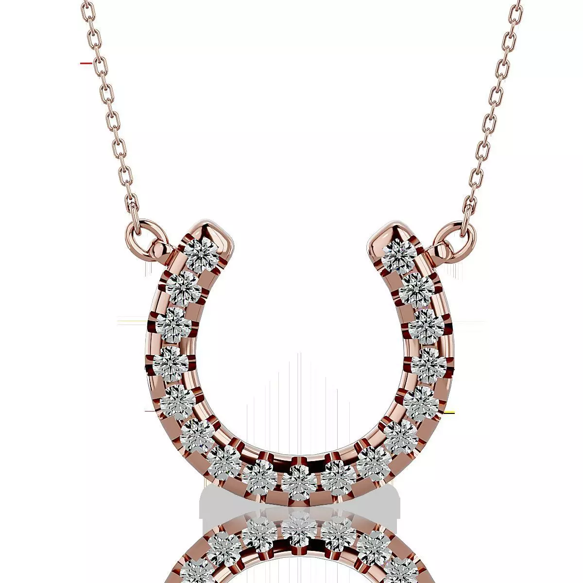 Horse Shoe Pendant-104 3D print model_0