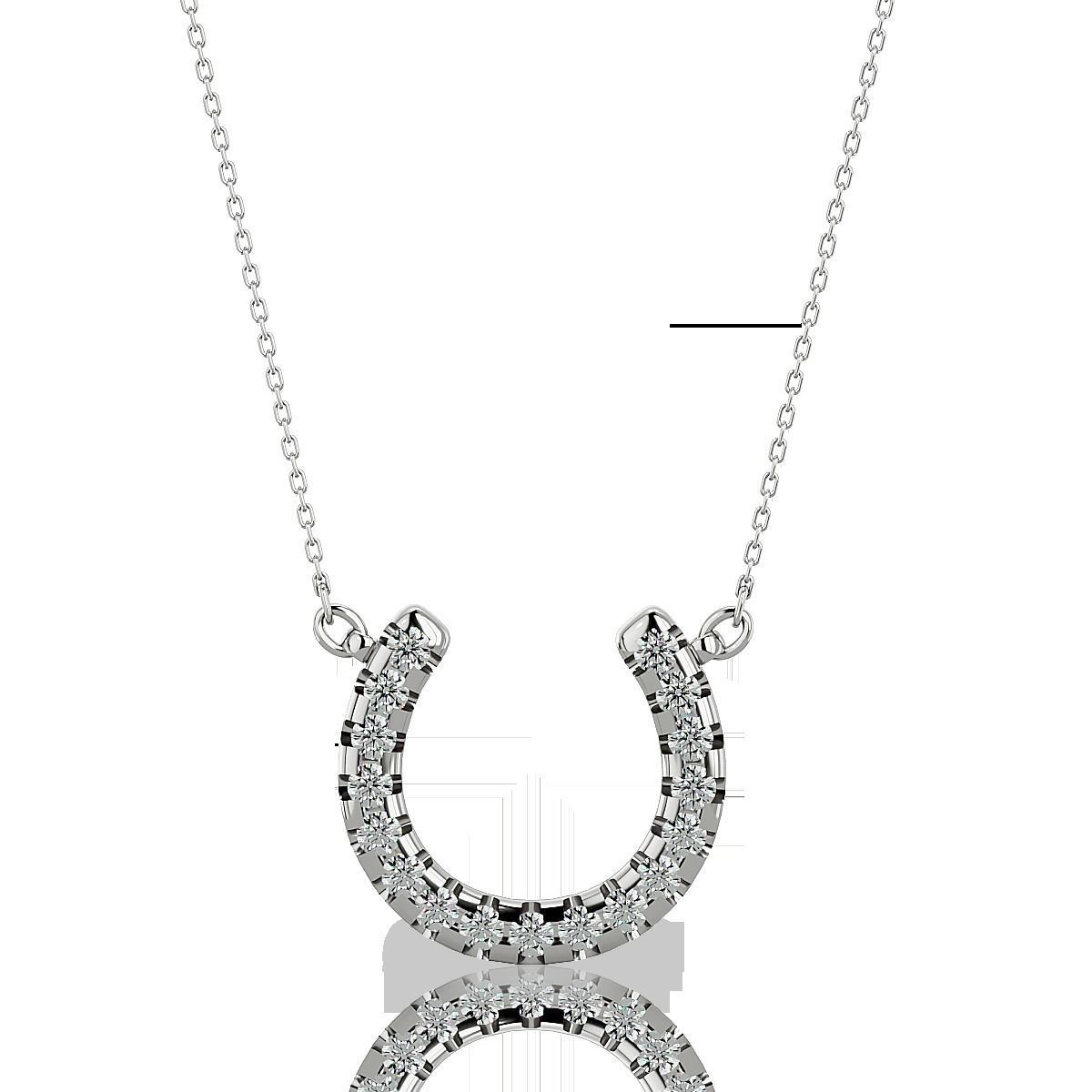 Horse Shoe Pendant-104 3D print model_6