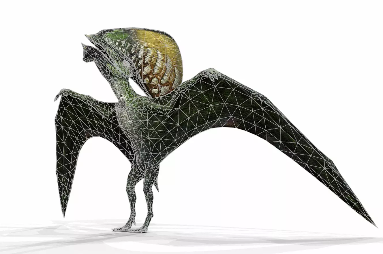 Dinosaur 157 Low-poly 3D model_0