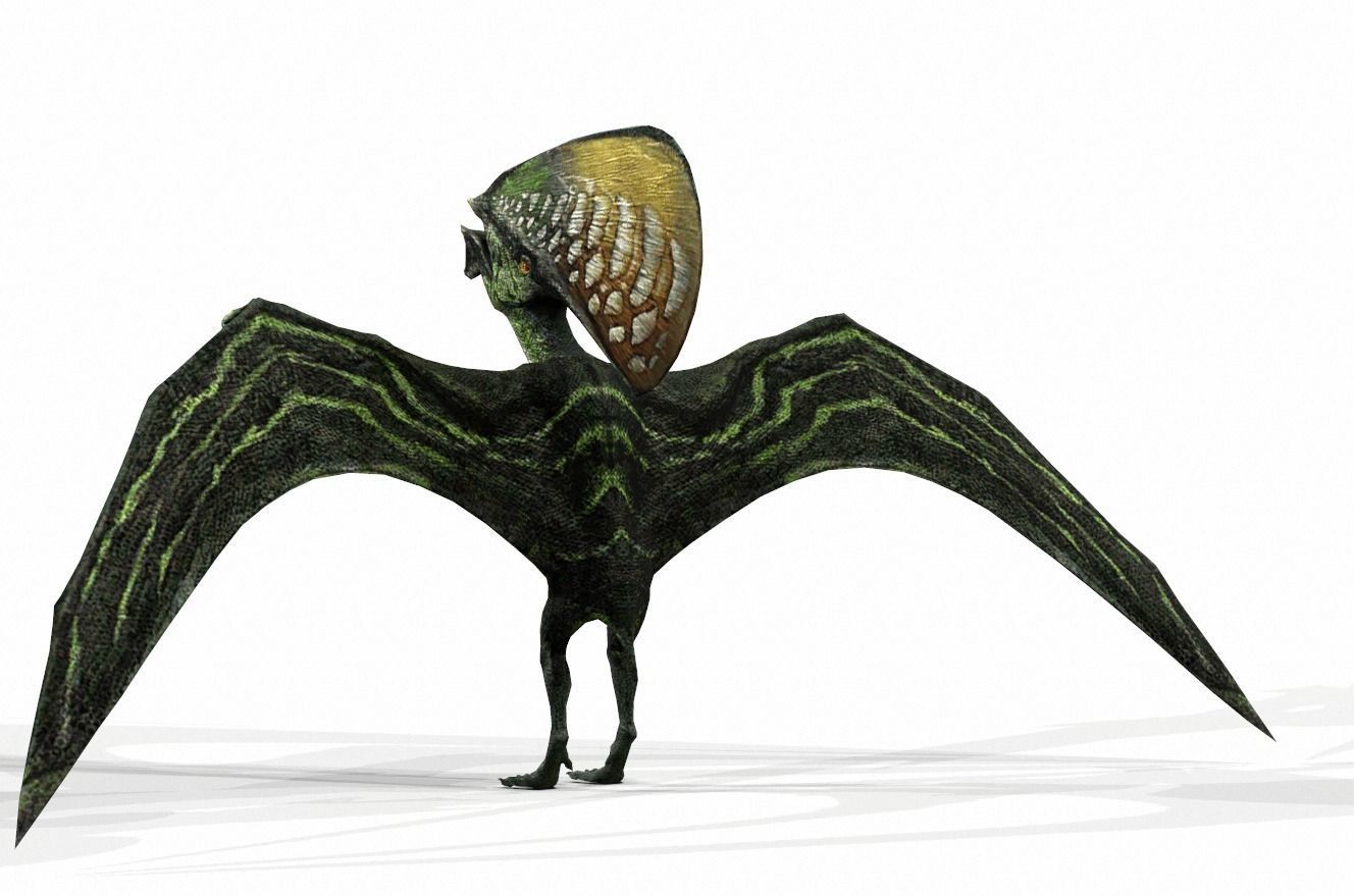 Dinosaur 157 Low-poly 3D model_1