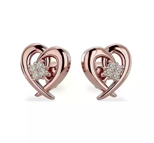 Heart Earrings-140484