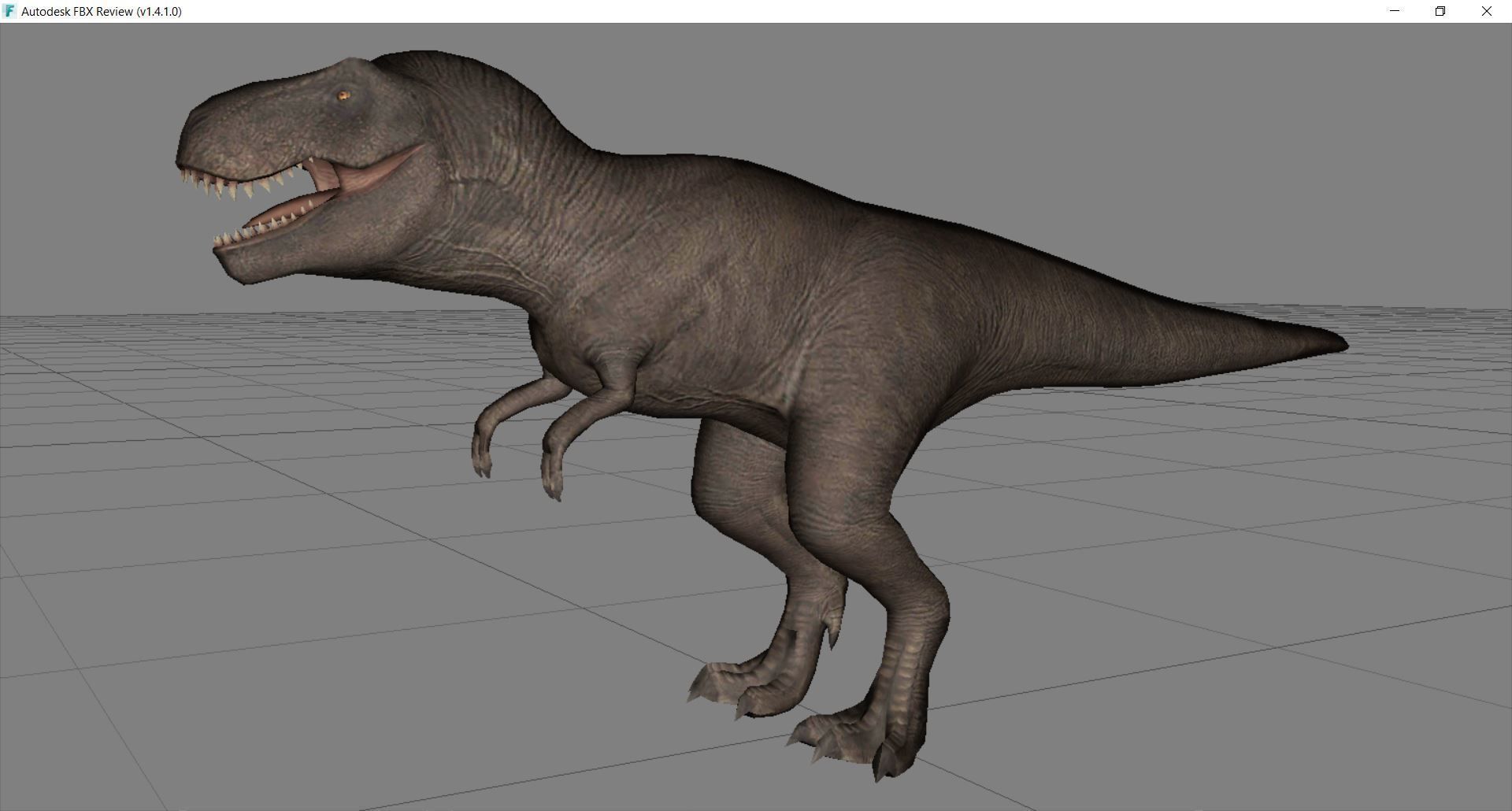 Dinosaur 159 Low-poly 3D model_2