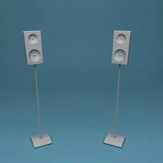 Home Cinema Speakers Free 3D model