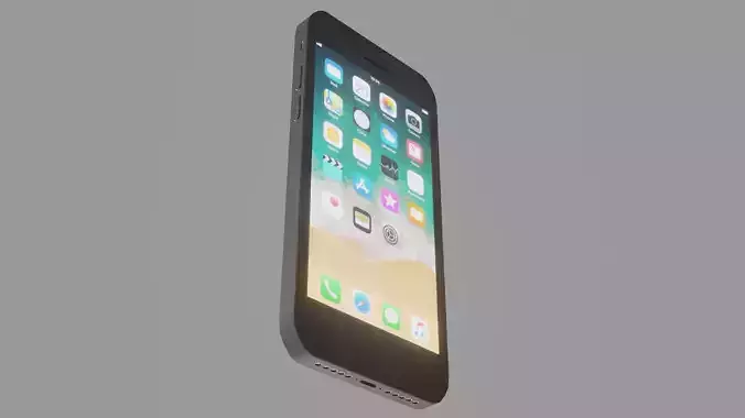Low-Poly iPhone 7