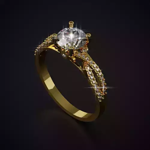 Flow Ring 3D print model