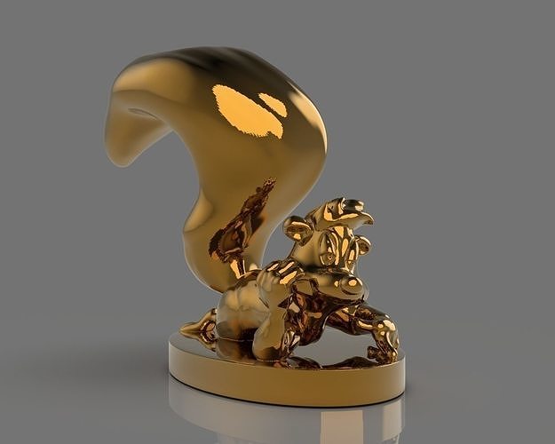 Pepe Le Pew Figurine Free 3D print model