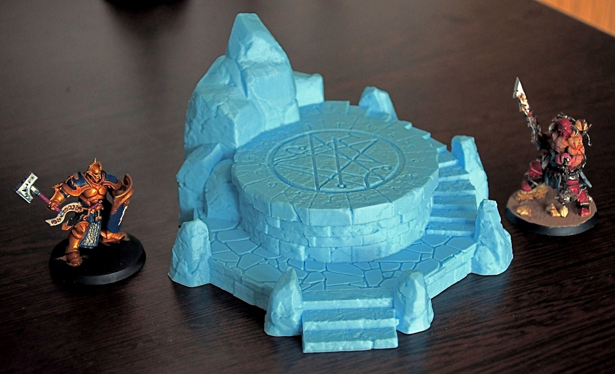 Ritual altar 3D print model_1