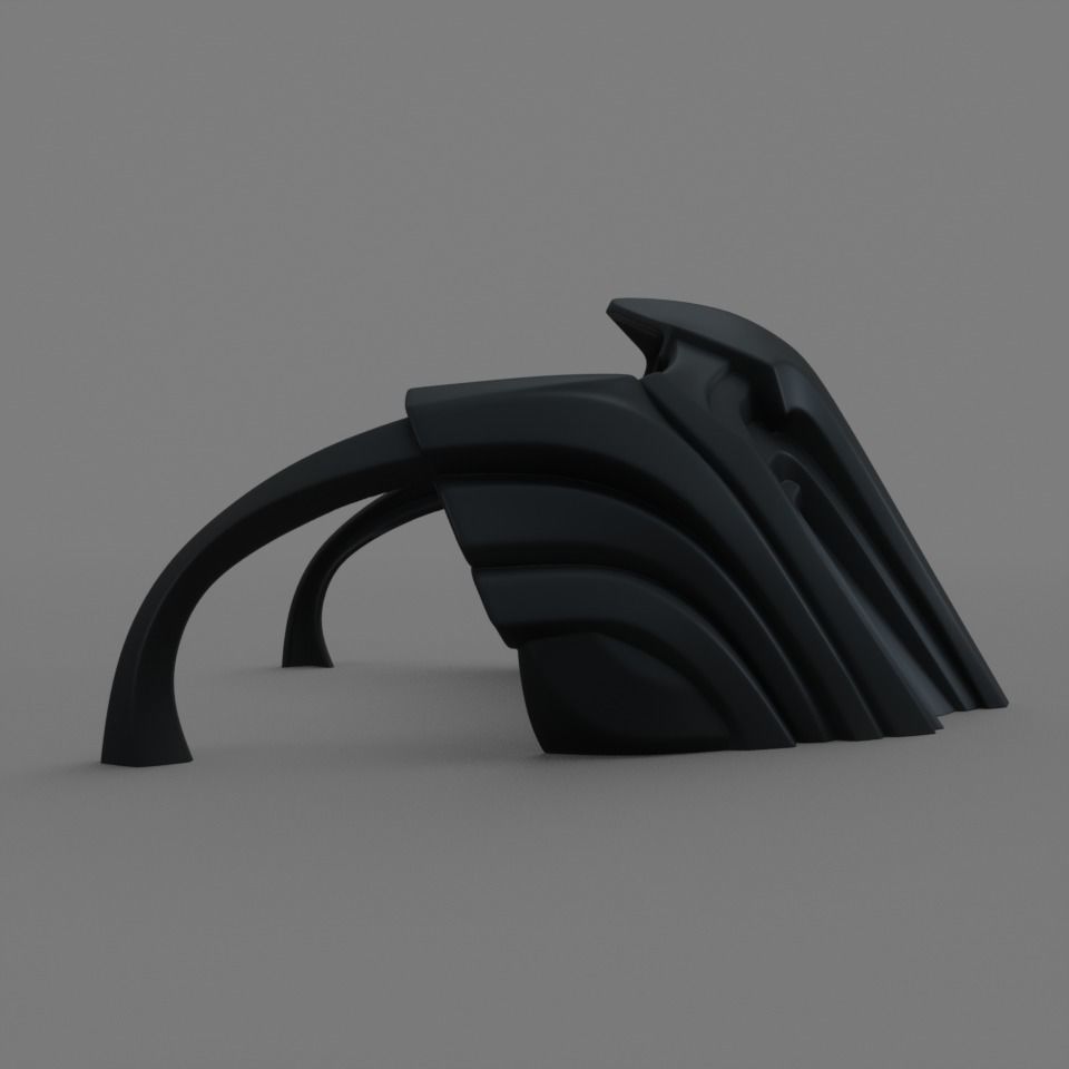 3 type of Mask cover masks bundle 3D print model_12