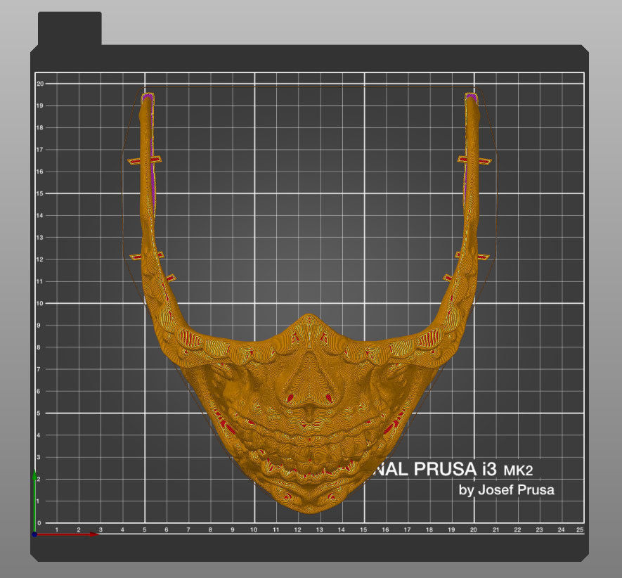 3 type of Mask cover masks bundle 3D print model_30