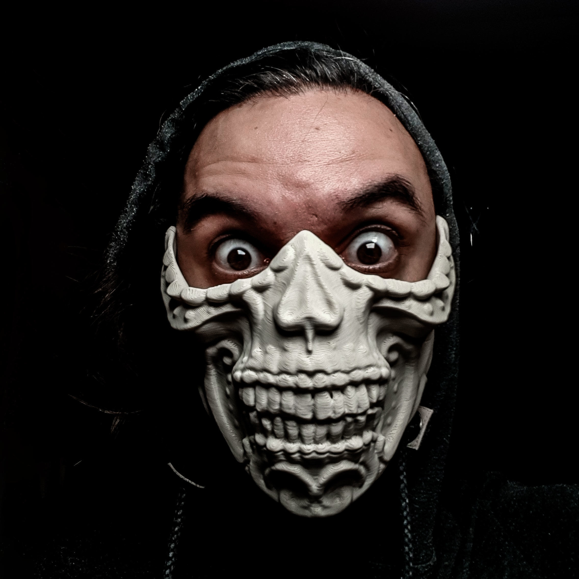 3 type of Mask cover masks bundle 3D print model_28