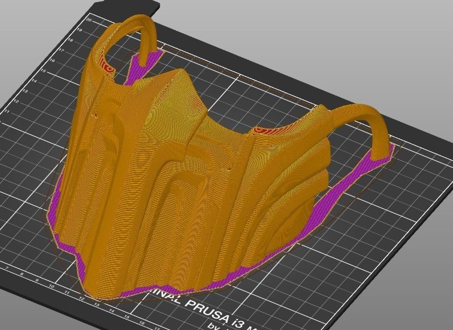 3 type of Mask cover masks bundle 3D print model_16