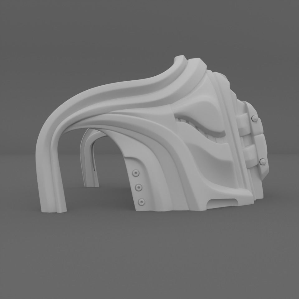 3 type of Mask cover masks bundle 3D print model_6