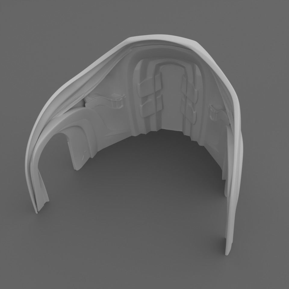 3 type of Mask cover masks bundle 3D print model_8