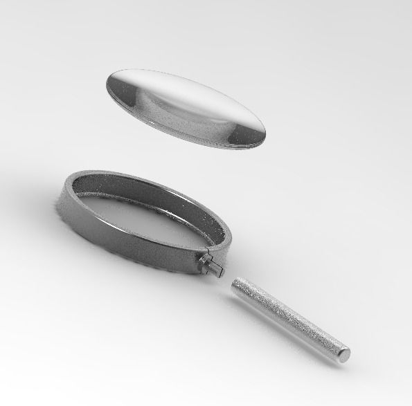 Magnifying Glass 3D print model_2