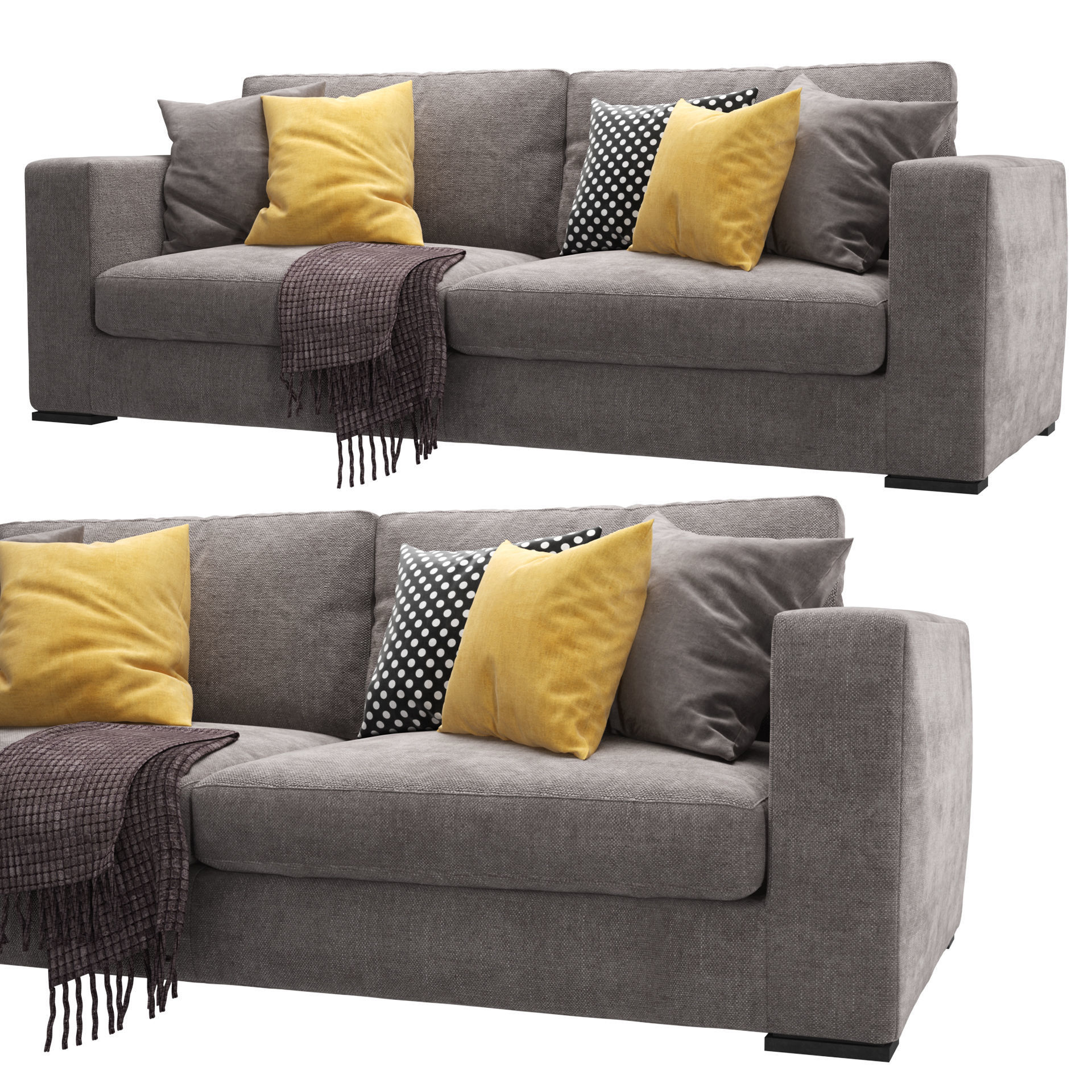 Jesse - Alfred Sofa 3D model_1