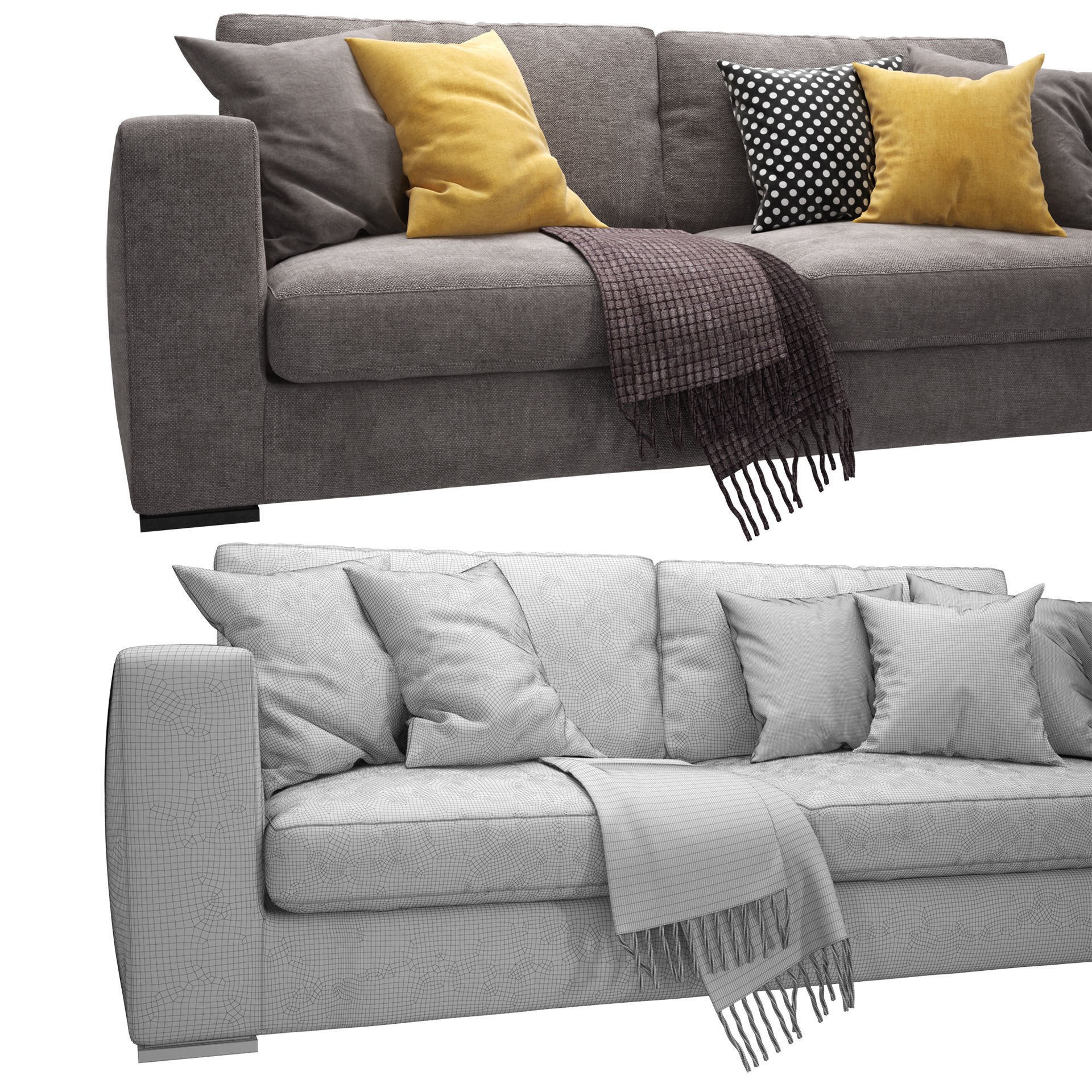 Jesse - Alfred Sofa 3D model_3