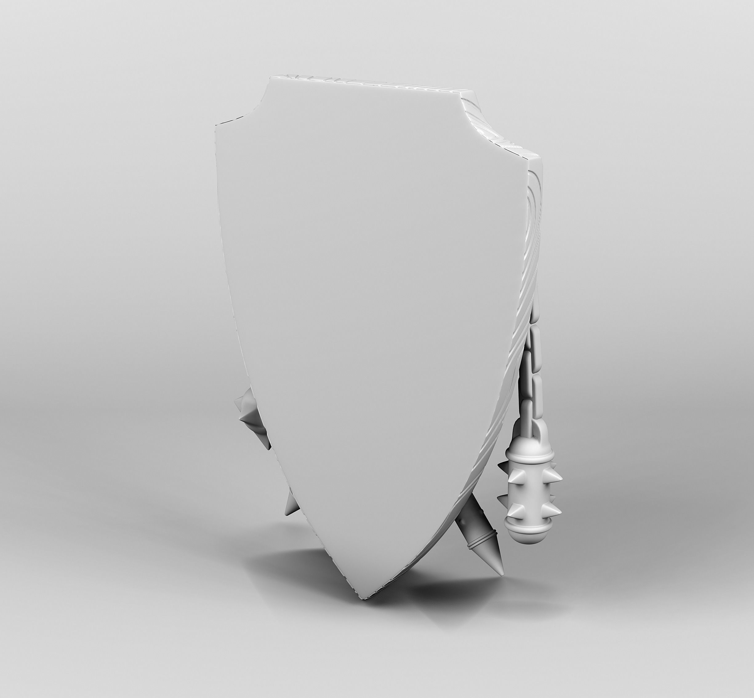 The medieval decor 3D print model_2