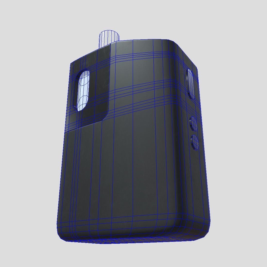Vaporizer e-cig starter kit Low-poly 3D model_12