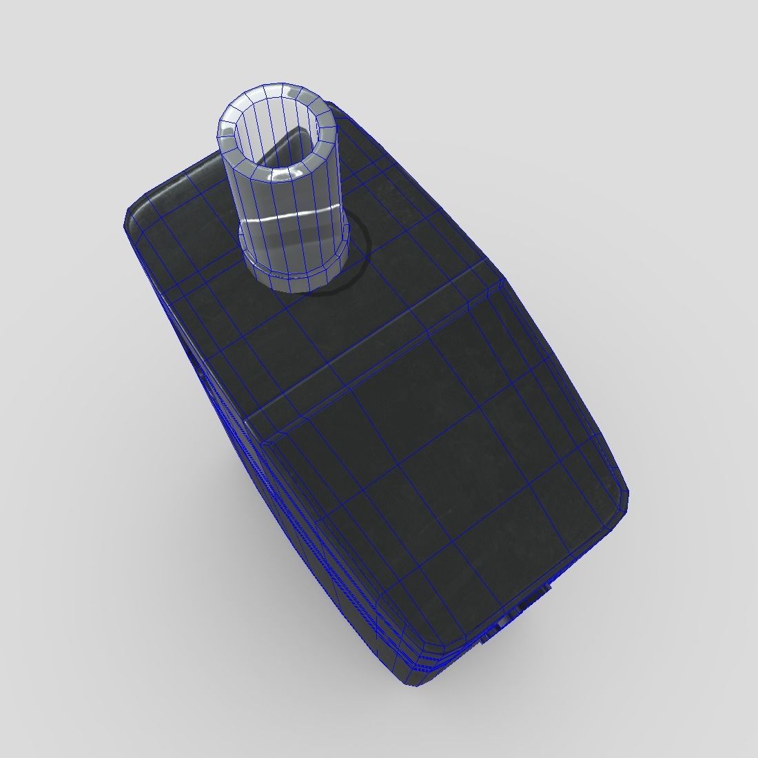 Vaporizer e-cig starter kit Low-poly 3D model_8