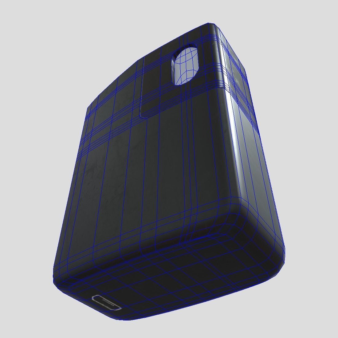 Vaporizer e-cig starter kit Low-poly 3D model_10