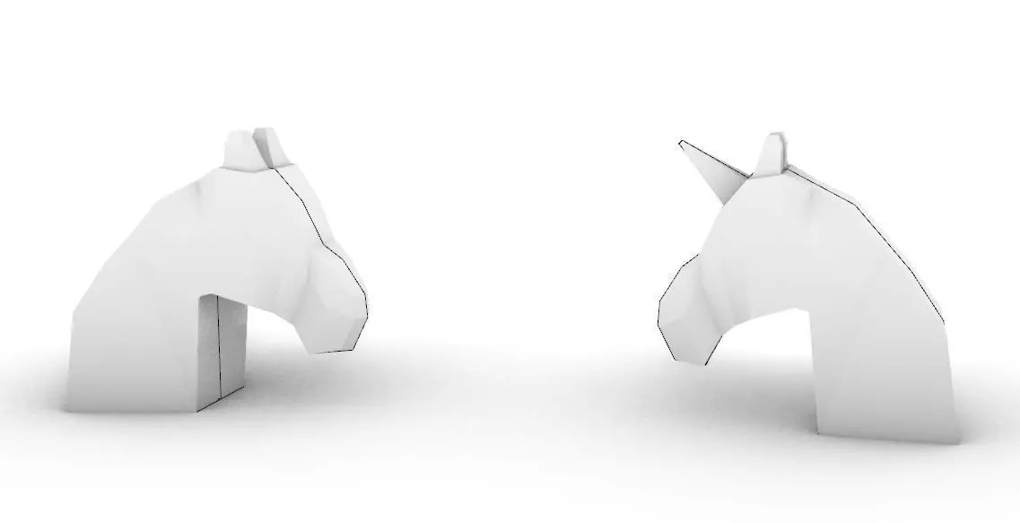 horse holder magnet Free 3D print model