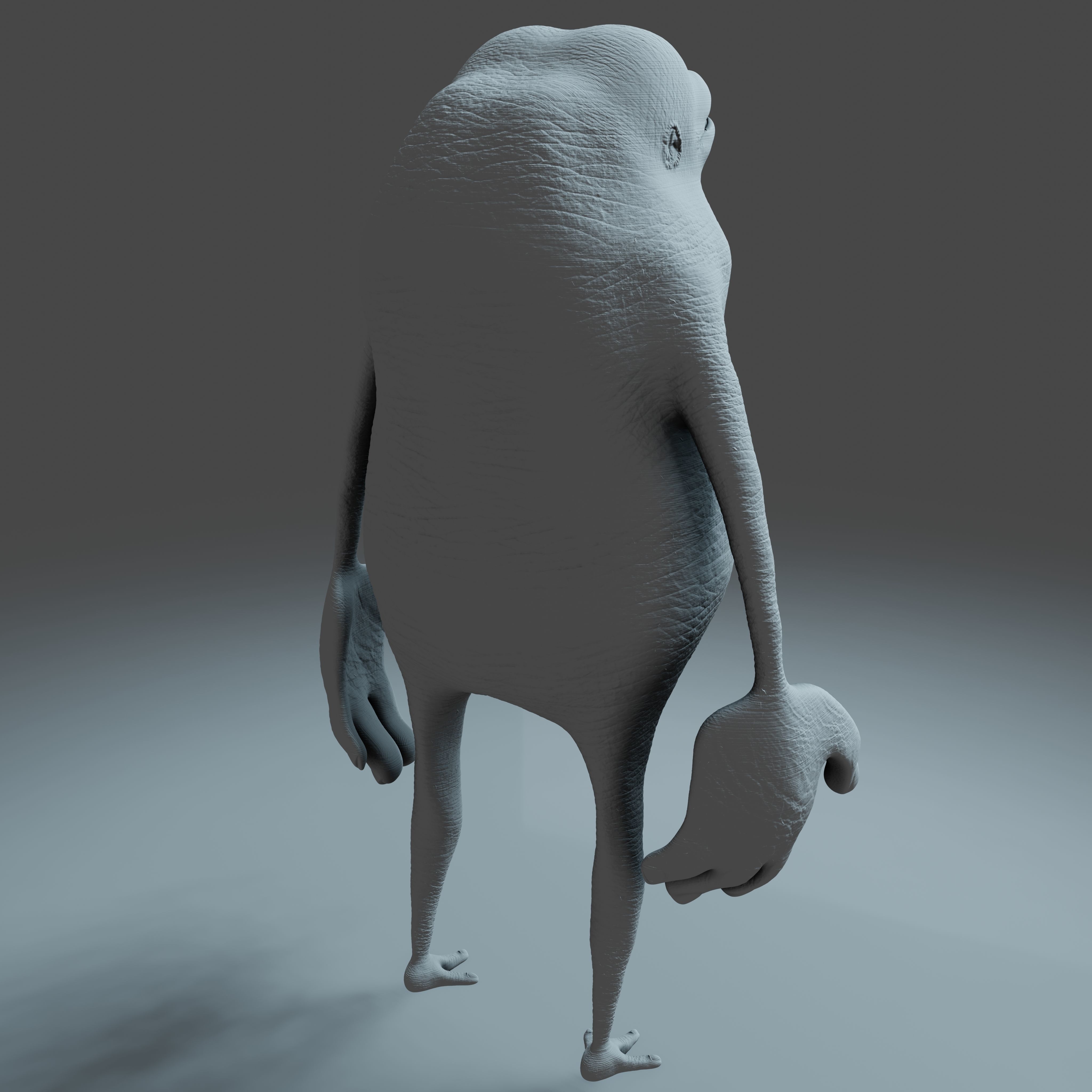 Monster - 3D Print Model frog 3D print model_8