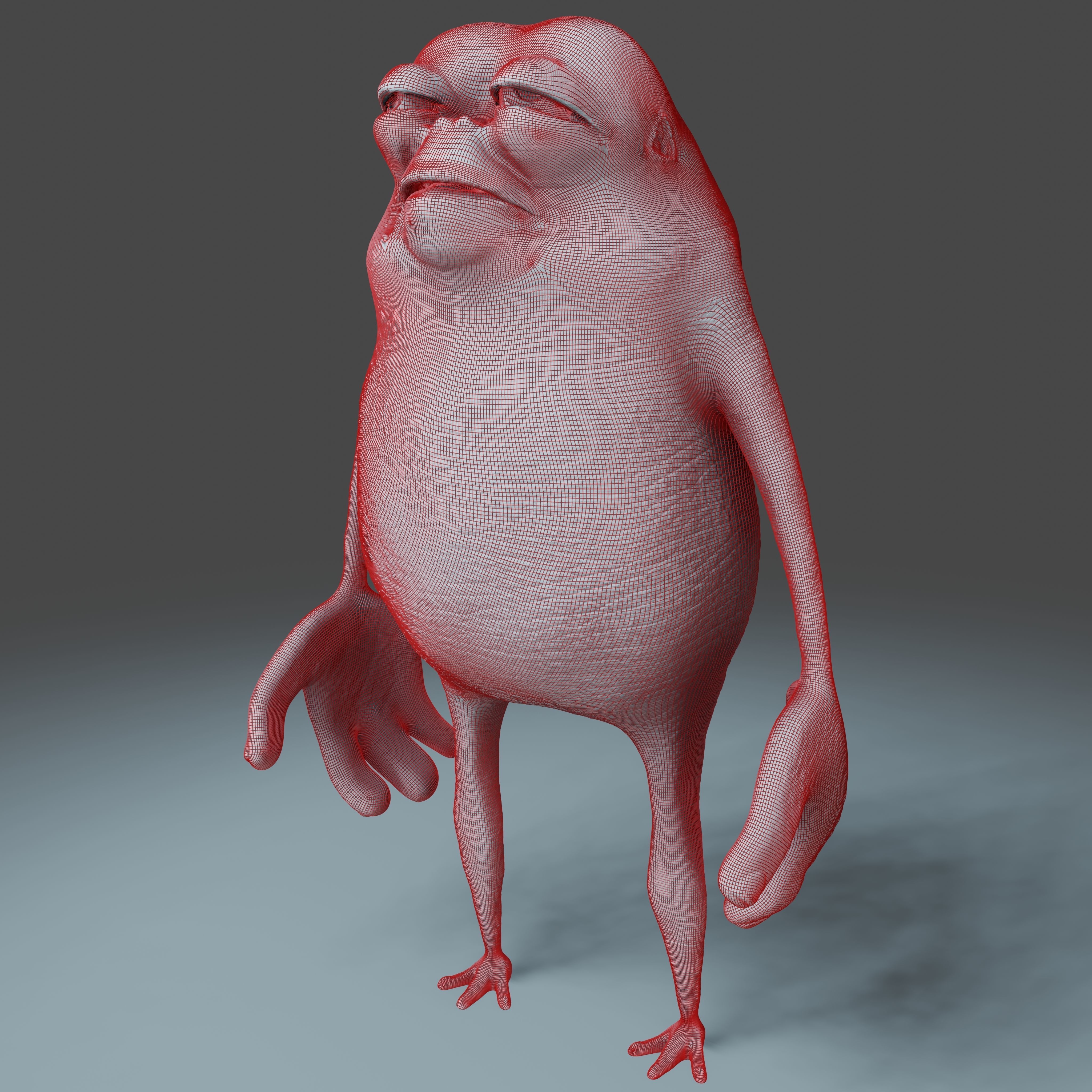 Monster - 3D Print Model frog 3D print model_29