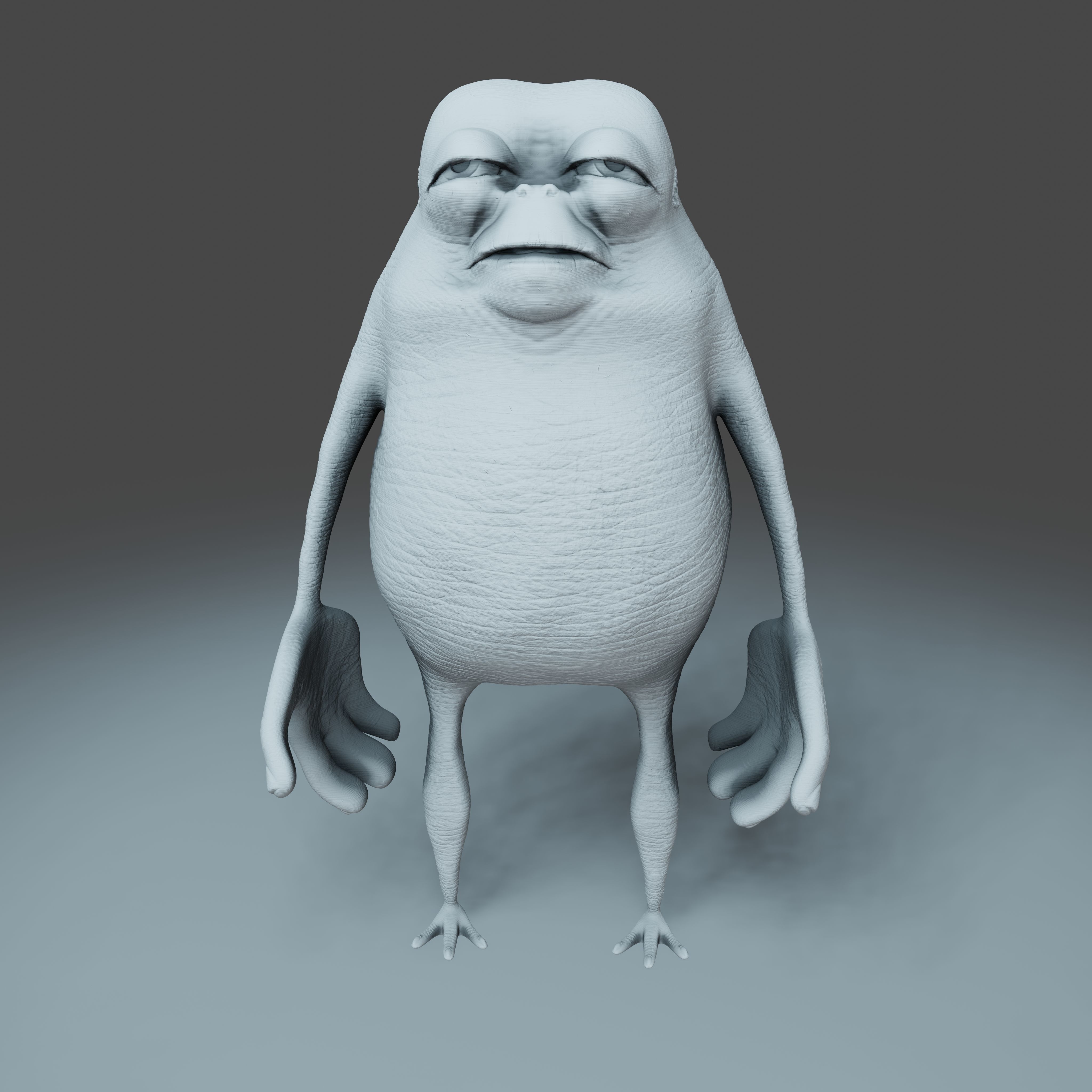 Monster - 3D Print Model frog 3D print model_26