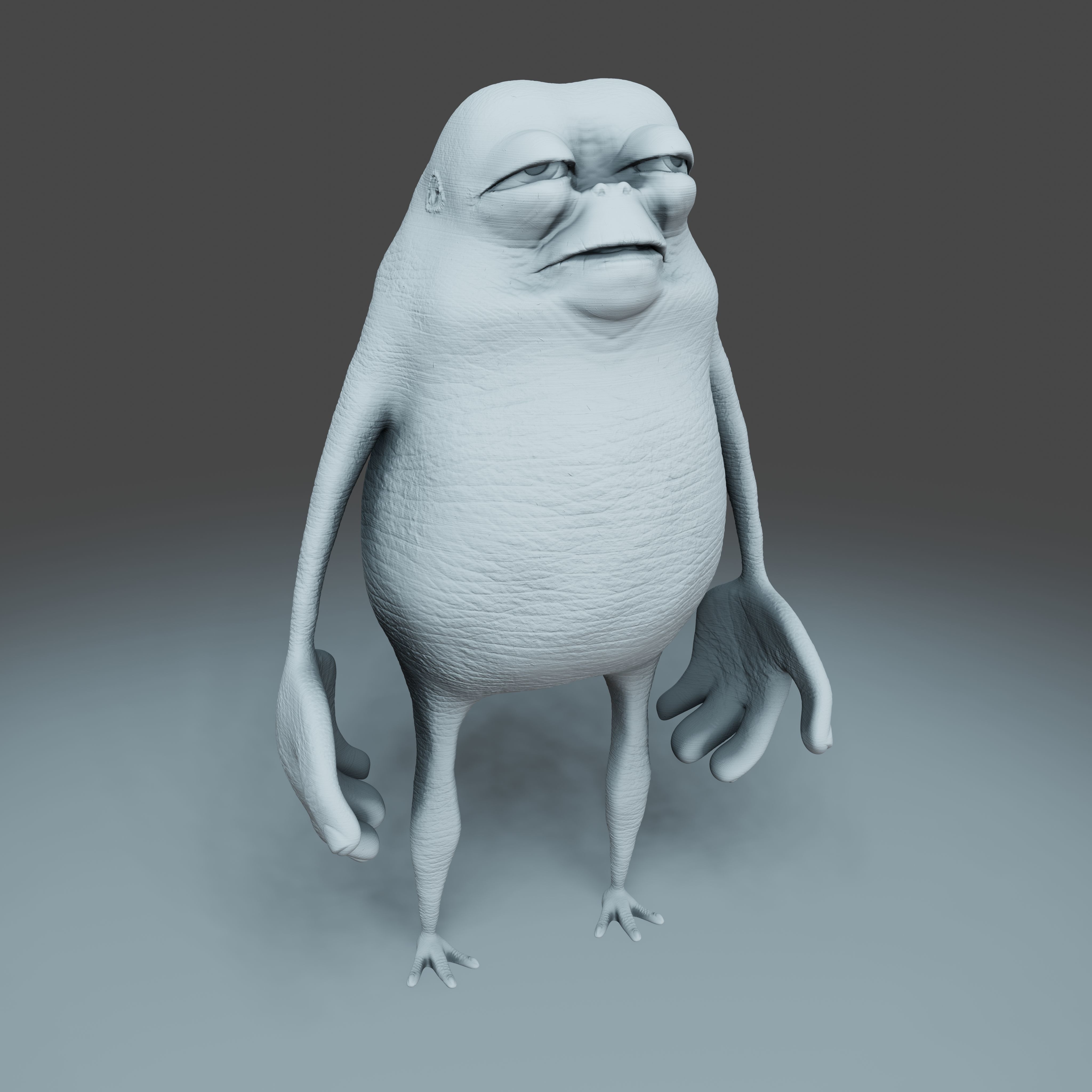 Monster - 3D Print Model frog 3D print model_17